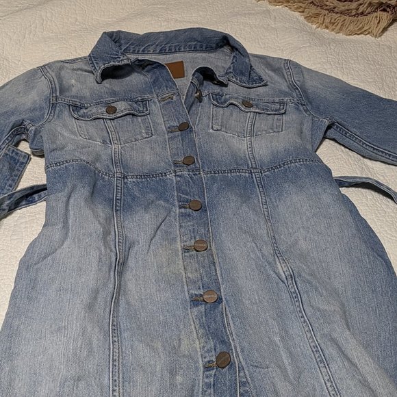 Long Sleeve Sanctuary Jean Dress Size Small - Picture 7 of 8